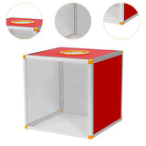 Maxbell Lucky Draw Box Voting Box Donation Box for Voting Annual Meeting Fundraising 20x20x20cm Transparent front