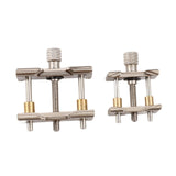 Maxbell 2Pcs Watch Movement Fixed Base Watch Repair Tools for Craft Adjustment Hobby