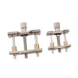 Maxbell 2Pcs Watch Movement Fixed Base Watch Repair Tools for Craft Adjustment Hobby