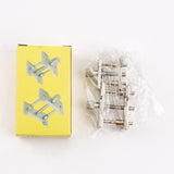 Maxbell 2Pcs Watch Movement Fixed Base Watch Repair Tools for Craft Adjustment Hobby
