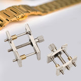 Maxbell 2Pcs Watch Movement Fixed Base Watch Repair Tools for Craft Adjustment Hobby