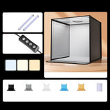 Maxbell Photo Light Box Professional Photo Box for Small Items Jewelry Professionals 40cm 2 Lights with Dimmer