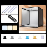 Maxbell Photo Light Box Professional Photo Box for Small Items Jewelry Professionals 40cm 4 Lights with Dimmer