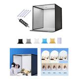 Maxbell Photo Light Box Professional Photo Box for Small Items Jewelry Professionals 40cm 4 Lights with Dimmer