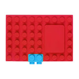 Maxbell A6 Notebook Building Block Design 100 Pages Journal for Daily Records Red