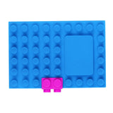 Maxbell A6 Notebook Building Block Design 100 Pages Journal for Daily Records Blue