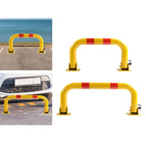 Maxbell Car Parking Post Lock with 2 Keys Parking Space Bollard Parking Barrier Post 55cm Length