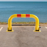 Maxbell Car Parking Post Lock with 2 Keys Parking Space Bollard Parking Barrier Post 55cm Length