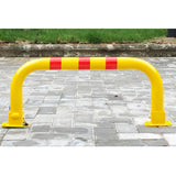 Maxbell Car Parking Post Lock with 2 Keys Parking Space Bollard Parking Barrier Post 80cm Length
