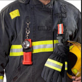 Maxbell Firefighter Glove Strap Wear Resistant for Cold Weather Gloves Gloves Holder Red
