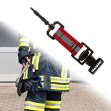 Maxbell Firefighter Glove Strap Wear Resistant for Cold Weather Gloves Gloves Holder Red