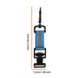 Maxbell Firefighter Glove Strap Wear Resistant for Cold Weather Gloves Gloves Holder Blue