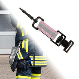 Maxbell Firefighter Glove Strap Wear Resistant for Cold Weather Gloves Gloves Holder Pink