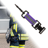 Maxbell Firefighter Glove Strap Wear Resistant for Cold Weather Gloves Gloves Holder Purple