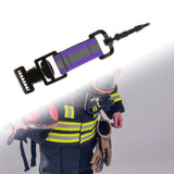 Maxbell Firefighter Glove Strap Wear Resistant for Cold Weather Gloves Gloves Holder Purple