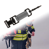 Maxbell Firefighter Glove Strap Wear Resistant for Cold Weather Gloves Gloves Holder Gray
