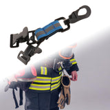 Maxbell Firefighter Glove Strap Reflective Lightweight Work Glove Strap Turnout Gear Blue