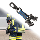 Maxbell Firefighter Glove Strap Reflective Lightweight Work Glove Strap Turnout Gear Blue