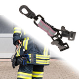 Maxbell Firefighter Glove Strap Reflective Lightweight Work Glove Strap Turnout Gear Pink