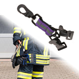 Maxbell Firefighter Glove Strap Reflective Lightweight Work Glove Strap Turnout Gear Purple