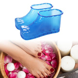 Maxbell Foot SPA Shoes Versatile Easy to Clean Gifts Compact Massage Foot Bath Shoes Blue 15cm Height