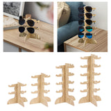 Maxbell Glasses Shelf Sunglasses Display Holder for Shop Display Living Room Selling 19cmx18cm