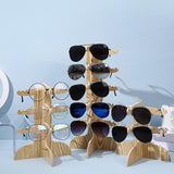 Maxbell Glasses Shelf Sunglasses Display Holder for Shop Display Living Room Selling 19cmx30.5cm