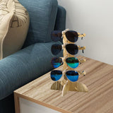 Maxbell Glasses Shelf Sunglasses Display Holder for Shop Display Living Room Selling 19cmx30.5cm