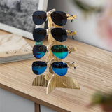 Maxbell Glasses Shelf Sunglasses Display Holder for Shop Display Living Room Selling 19cmx30.5cm