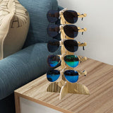Maxbell Glasses Shelf Sunglasses Display Holder for Shop Display Living Room Selling 19cmx37cm
