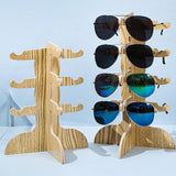 Maxbell Glasses Shelf Sunglasses Display Holder for Shop Display Living Room Selling 19cmx37cm