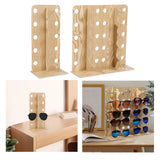Maxbell Eyeglass Frame Stand Premium Glasses Holder Stand for Desk Home Shop Display 36.1cmx12.5cmx16.8cm