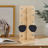 Maxbell Eyeglass Frame Stand Premium Glasses Holder Stand for Desk Home Shop Display 36.1cmx12.5cmx16.8cm