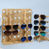 Maxbell Eyeglass Frame Stand Premium Glasses Holder Stand for Desk Home Shop Display 33.6cmx12.5cmx36.1cm