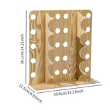 Maxbell Eyeglass Frame Stand Premium Glasses Holder Stand for Desk Home Shop Display 33.6cmx12.5cmx36.1cm
