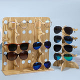 Maxbell Eyeglass Frame Stand Premium Glasses Holder Stand for Desk Home Shop Display 33.6cmx12.5cmx36.1cm