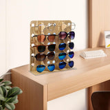 Maxbell Eyeglass Frame Stand Premium Glasses Holder Stand for Desk Home Shop Display 33.6cmx12.5cmx36.1cm