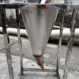 Maxbell Poultry Restraining Cone Iron Cone Farms Birds Geese Chicken Processing Cone