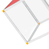 Maxbell Clear Lucky Draw Box Comment Box Lottery Box for Business Fundraising Voting 25x25x25cm Four sides clear