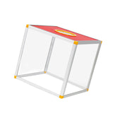 Maxbell Clear Lucky Draw Box Comment Box Lottery Box for Business Fundraising Voting 25x25x25cm Four sides clear
