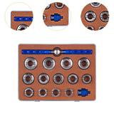 Maxbell Watch Back Cover Remover Sturdy Practical with Storage Box Watch Repair Tool 22cmx16cmx3cm