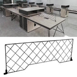 Maxbell Desktop Privacy Divider Desk Panel Divided Plate for Living Room Office Home