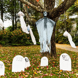 Maxbell Ghosts Decorations Tree Garden Party Lawn Outside Hanging Halloween Skeleton