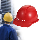 Maxbell Hardhats Protective Protection Vented Ventilation Construction Safe Helmet red