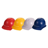 Maxbell Hardhats Protective Protection Vented Ventilation Construction Safe Helmet red