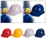 Maxbell Hardhats Protective Protection Vented Ventilation Construction Safe Helmet red