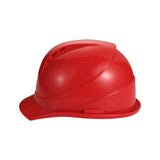 Maxbell Hardhats Protective Protection Vented Ventilation Construction Safe Helmet red