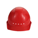 Maxbell Hardhats Protective Protection Vented Ventilation Construction Safe Helmet red