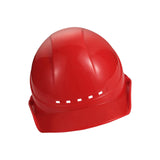 Maxbell Hardhats Protective Protection Vented Ventilation Construction Safe Helmet red