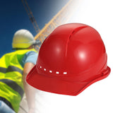 Maxbell Hardhats Protective Protection Vented Ventilation Construction Safe Helmet red